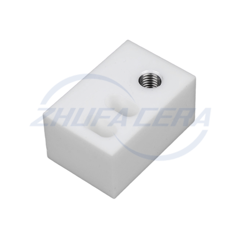 Metal Dişli Astarlı Zirkonya Seramik Konumlandırma Bloğu