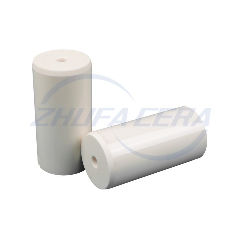 Pahlı Alümina Seramik Çubuk