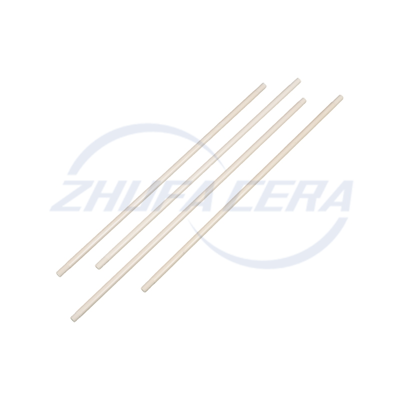 Dişli Alümina Seramik Çubuk